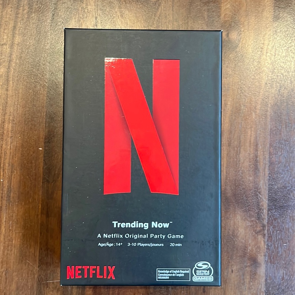 NETFLIX *TRENDING NOW* Party Game